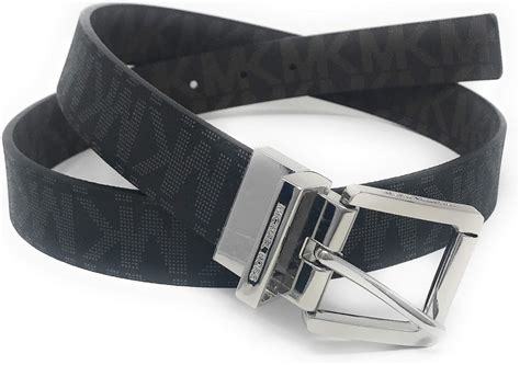 michael kors black buckle belt|mk belt size chart.